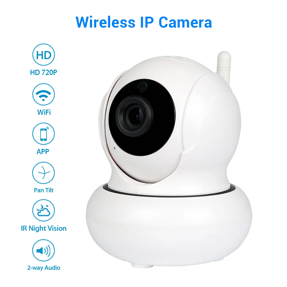 

720P 1MP PTZ IP Camera Home Security Wireless Wifi Onvif Camera HD CCTV Outdoor ipCam Video Surveillance ipcam exterior
