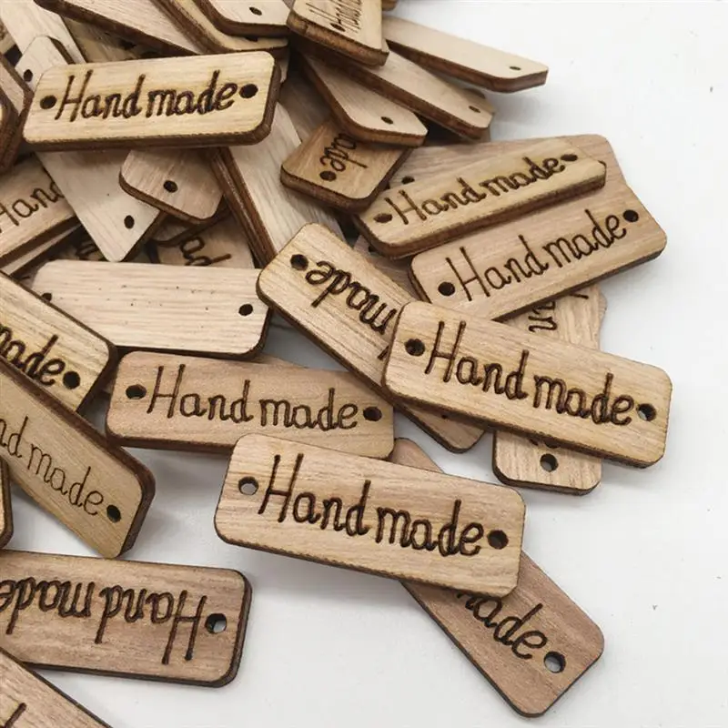 

100Pcs Wooden Pieces Carved Environmentally Friendly Wood Ornament For Arts DIY Scrapbooking Crafts Wood Decoration A3