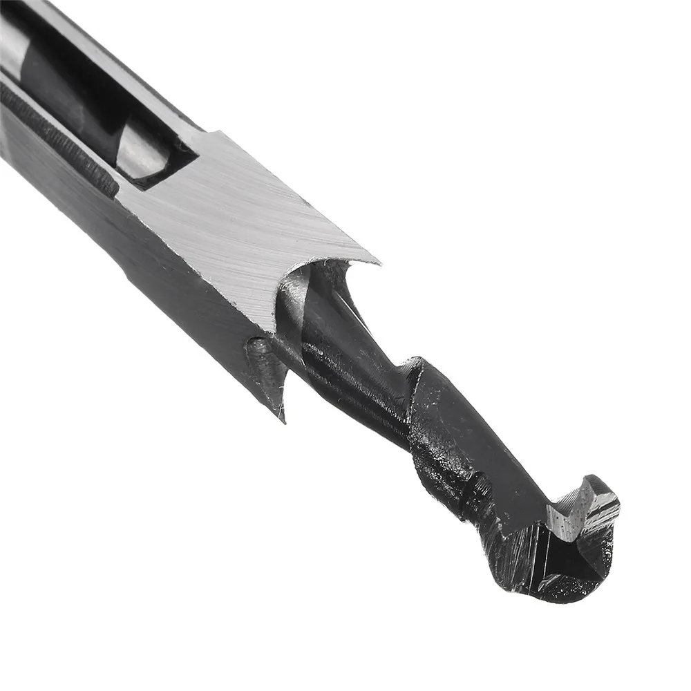 Drillpro 10mm/16mm Square Hole Saw Auger Drill Bit Mortising Chisel Auger Drill Bit WoodWorking Tool
