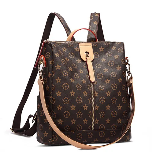 

New fashion lady bag anti-theft women backpack 2019 hight quality vintage backpacks female large capacity women's shoulder bags