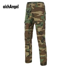 Прочные Брюки военные мужские брюки-карго SWAT рабочих Pantalon армии Hunter солдатский военный CS камуфляжные брюки