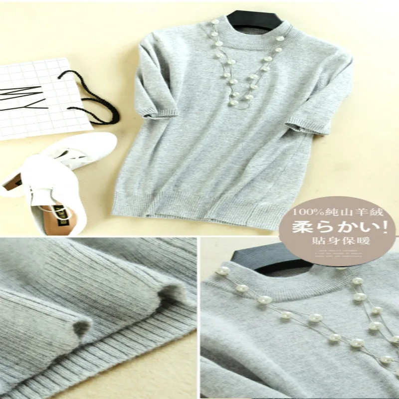 2019 Women's Cashmere Turtleneck Short Sleeve Knitted Sweater Tee Base T Wool Cashmere Brand Sweater Women Rider Wool sweater 2019 Women's Cashmere Turtleneck Short Sleeve Knitted Sweater Tee Base T Wool Cashmere Brand Sweater Women Rider Wool sweater
