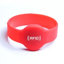 WB02 силиконовый браслет для радиочастотной идентификации RFID Браслет DESFIRE EV1 4 K: 13,56 MHZ 4K BYTES R/W ISO14443A