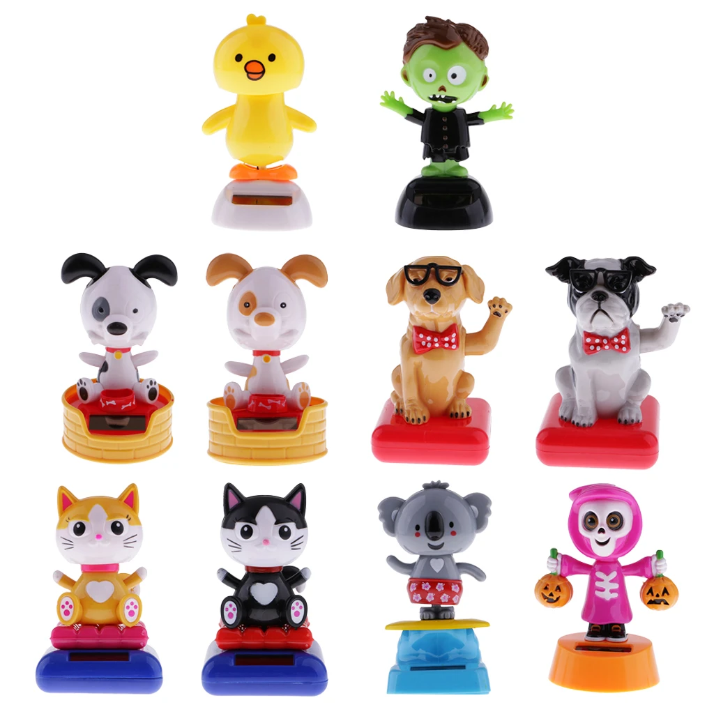 solar powered bobble toys