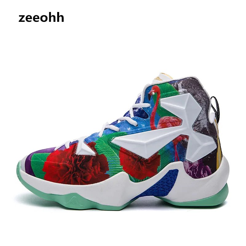 color basketball shoes