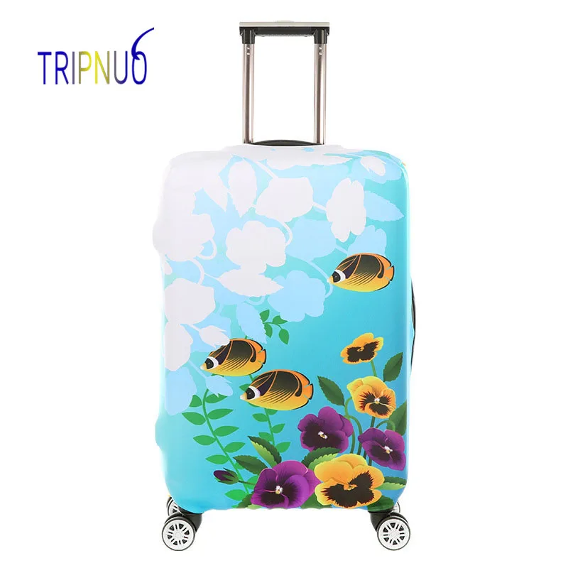 

TRIPNUO Elastic Seabed Luggage Cover for 19-32inch Trolley Thickest Suitcase Protect Dust Bag Case Cartoon Travel Accessories