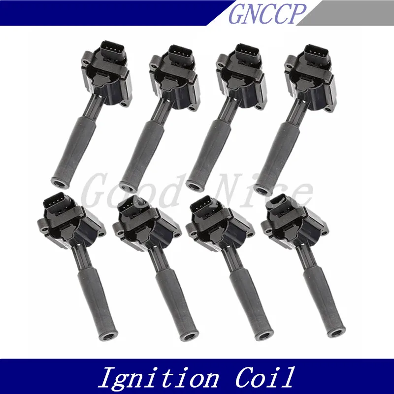 8 PCS IGNITION COIL for JAGUAR XJR XK8 Vanden Plas 4 0L 96 03 OEM XW93