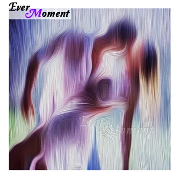 

Ever Moment Diamond Painting Abstract Couple Full Square Drill Handmade Picture Of Rhinestone Diamond Embroidery Decor S2F2058