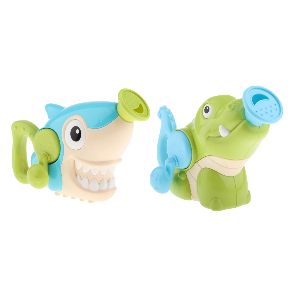Baby Cartoon Bath Toy Handheld Sprinkler Watering Can for Kids Toddlers Bathing Swimming Water Spraying Toy 