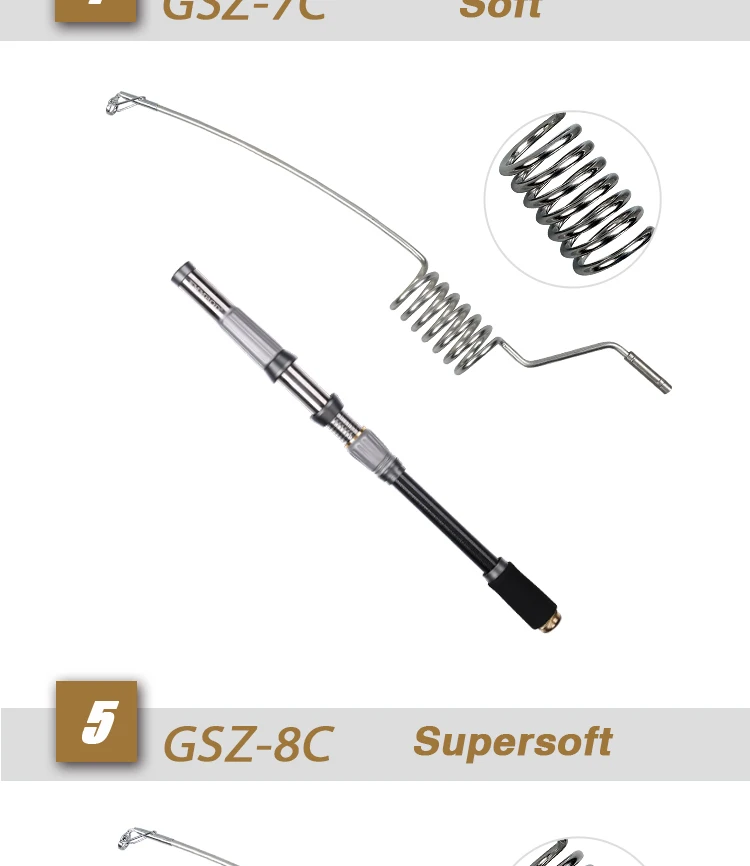 Vara de Pesca Emmrod Inoxidável Fiação 72cm Telescópica Rocha Aço Mar 11 pesca 72cm vara de pesca telescópica rocha vara de pesca