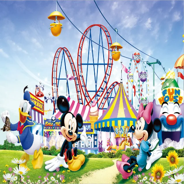 8x8ft mickey minnie roller