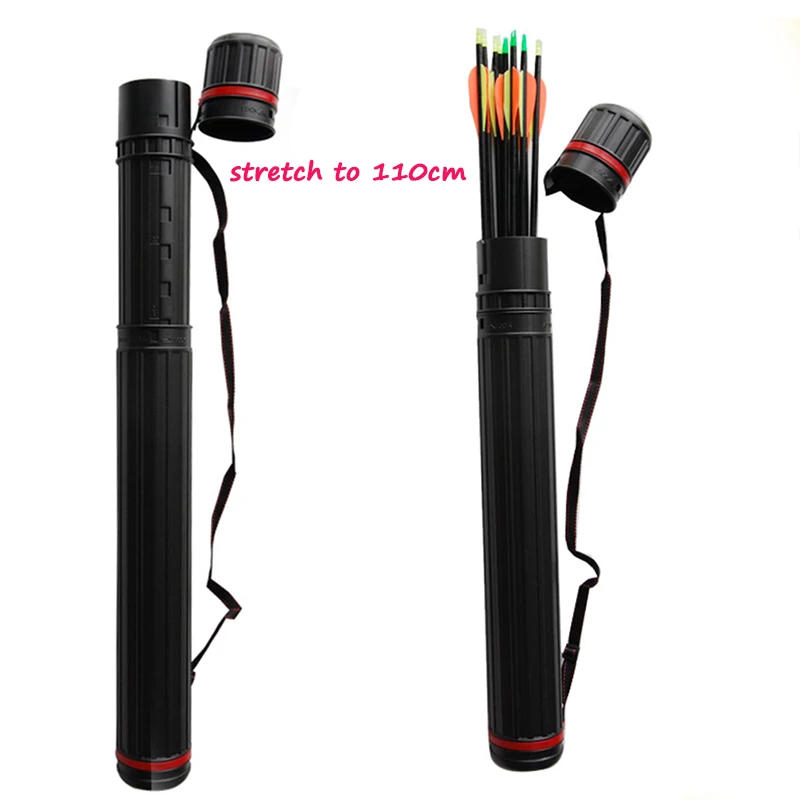 Outdoor Hunting Archery Arrow Quiver Hold 24pcs Arrows with Adjustable