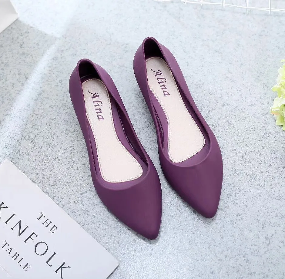 New Pointed Toe Flat Bottom Breathable Soft Bottom Comfortable All-match Women's Shoes Zapatos De Mujer Slip on Shoes for Women