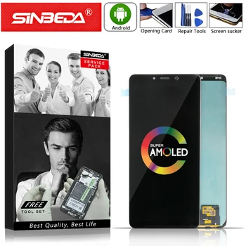 

AMOLED 6.3"Sinbeda For SAMSUNG Galaxy A920 LCD Display Touch Screen Digitizer For SAMSUNG A9 2018 LCD A920FD A920 A920F Display@