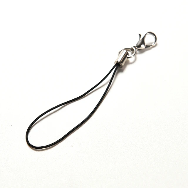 100 PCS Lanyard Lariat Strap Cords Lobster Clasp Rope Keychains Keyring