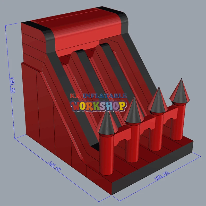 

Red jumping slide inflatable up jump slide inflatable trampoline Slide