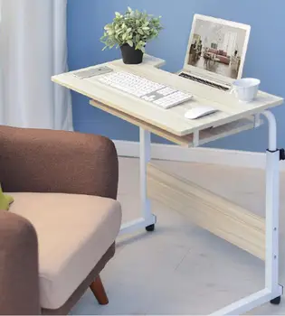 

Movable household computer desk lazy learning desk 80*40cm