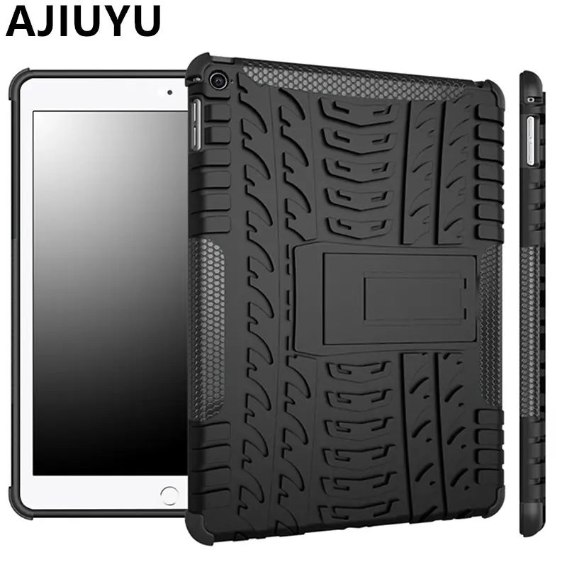 AJIUYU Чехол для iPad Air 2 9 7 дюймов Air2 Броня ударопрочный сверхпрочный силиконовый +