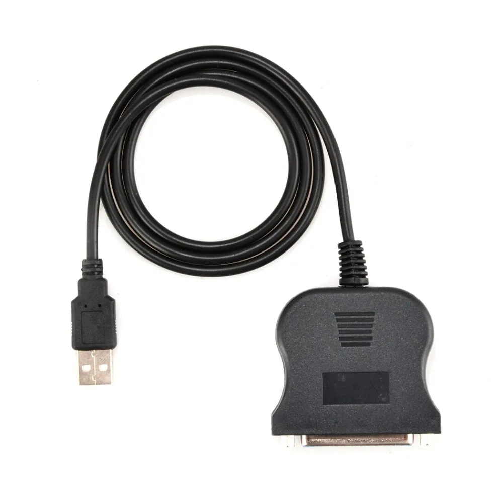80 см USB в 25 Pin DB25 гнездо IEEE 1284 параллельный адаптер для принтера LPT кабель