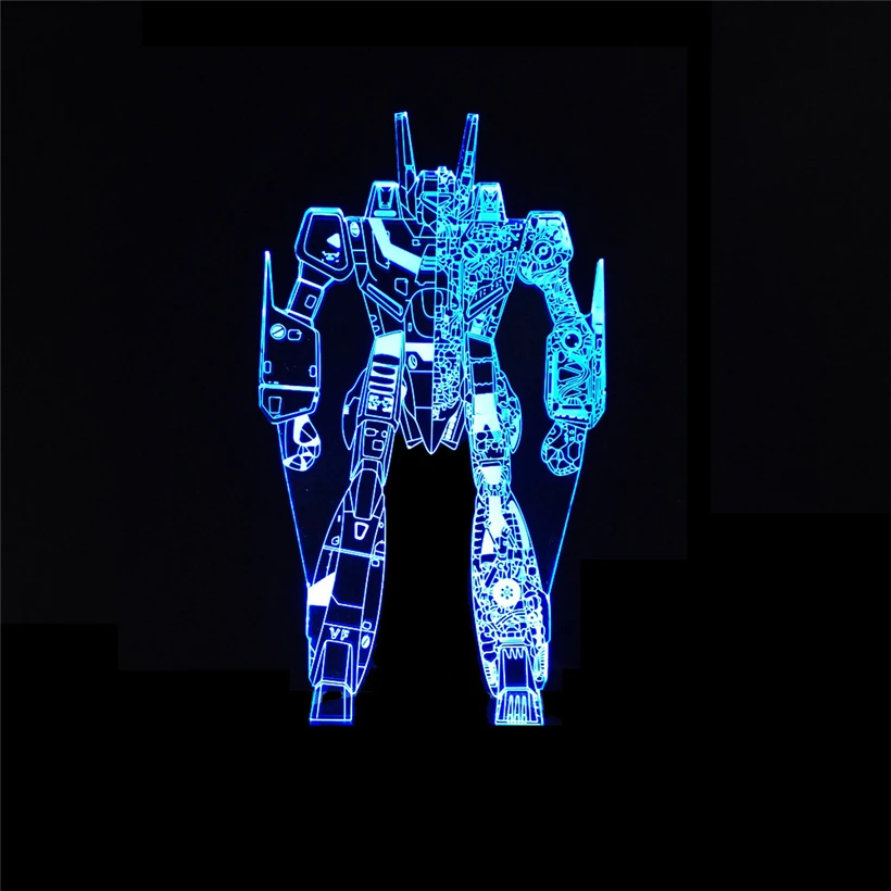 Robot 3d night light (2)