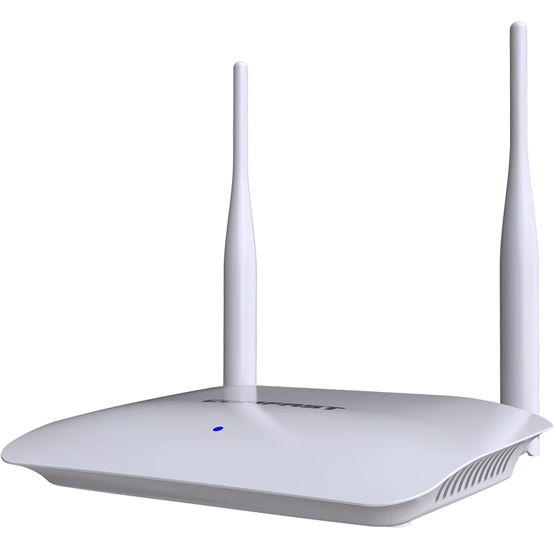 Comfast большой охват 300 Мбит/с дома сильный Беспроводной Wi-Fi маршрутизатор с 2* 5dBi двойной антенны 1WAN+ 3LAN RJ45 порты беспроводной AP