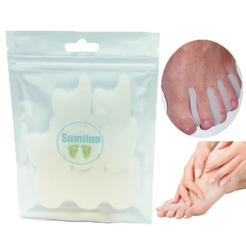 

8pcs Gel Toe Separators Stretchers Alignment Overlapping Toes Orthotics & Hammer Orthopedic Cushion Feet Care Insoles Z44301