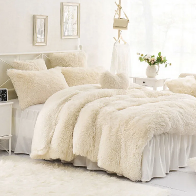 Супер мягкое двойное плюшевое одеяло пушистый мех искусственный теплый элегантный уютный с пушистым шерпа Плед s кровать диван одеяло подарок