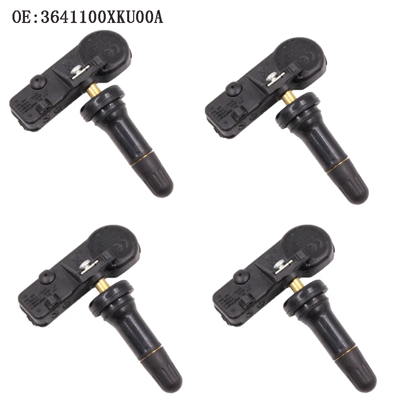 4 шт. датчик давления в шинах TPMS сенсор для Great Wall Haval H2 3641100XKU00A 3641100XSZ08A