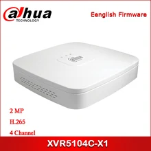 Сетевой видеорегистратор Dahua XVR5104C-X1 4 канала пятиядерный ГП брод 1080P Smart 1U цифрового видео Регистраторы поддерживает HDCVI/AHD TVI/CVBS/IP видео входов