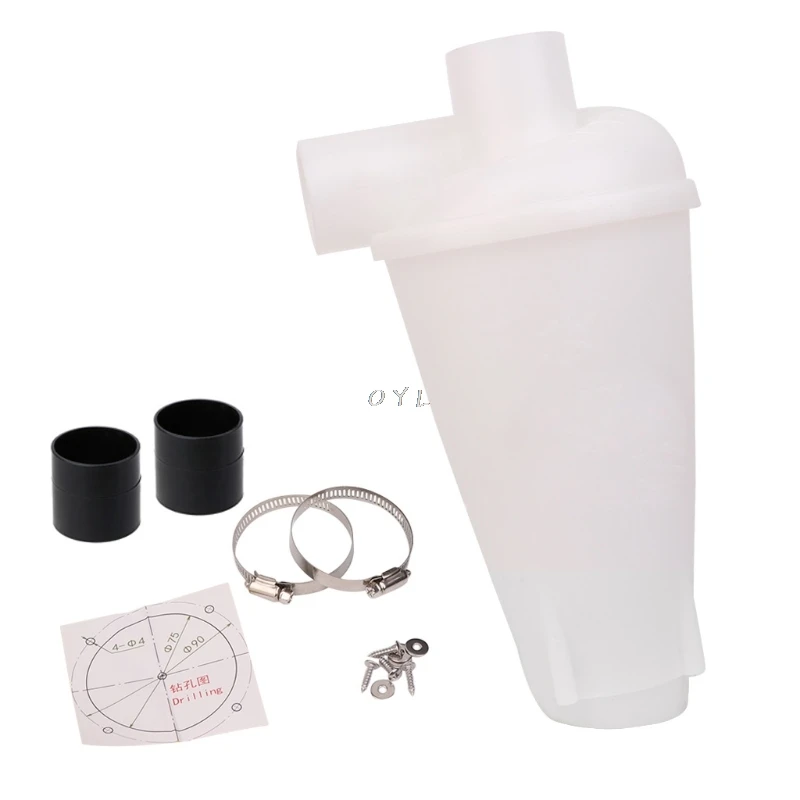 Cyclone Dust Collector Filter Turbocharged Cyclone Without Flange Base Set Tool newest L29k