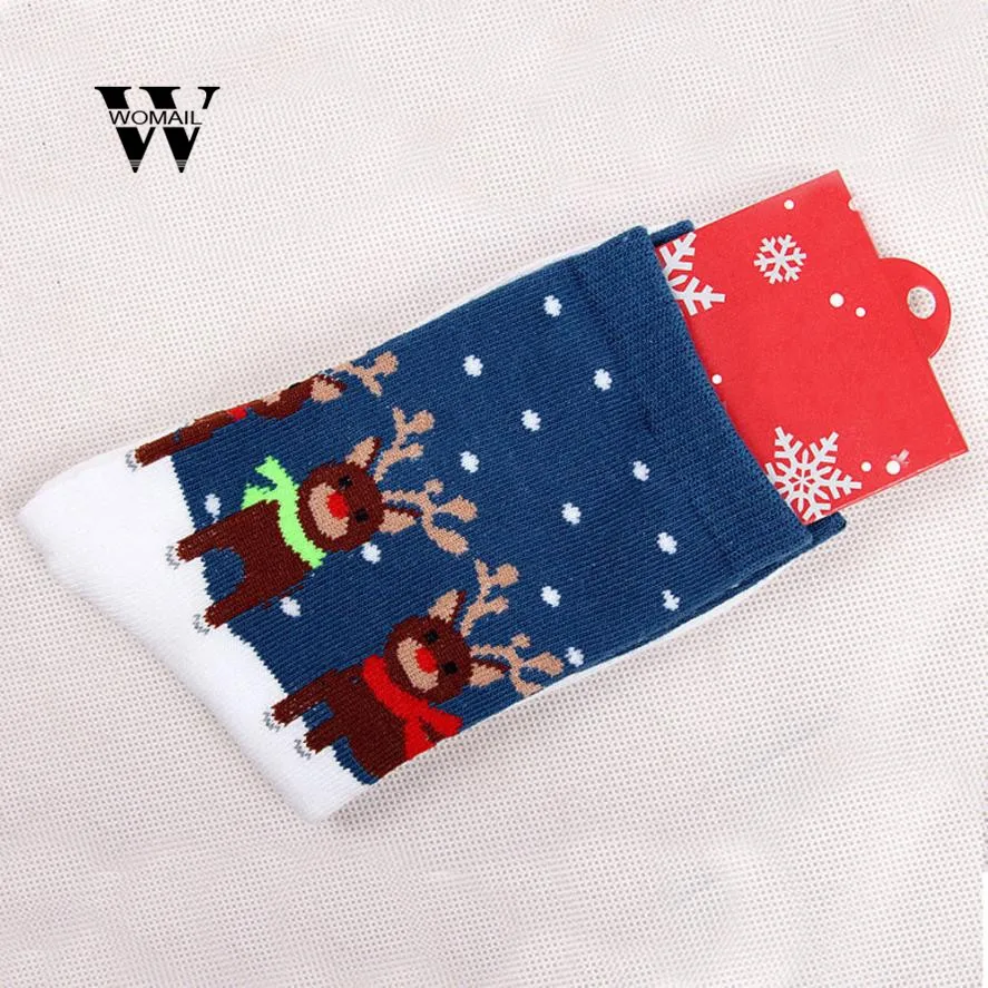 

Amazing 1 Pair Women's Winter Socks Christmas Gift Warm Soft Cotton Sock Spring Summer and Autumn funny cartoon socks
