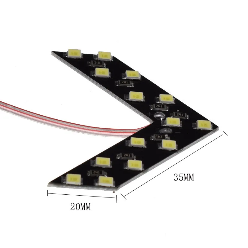 Светодиодные лампы для автомобиля 10X Fleche 14SMD люминесцентные аксессуары