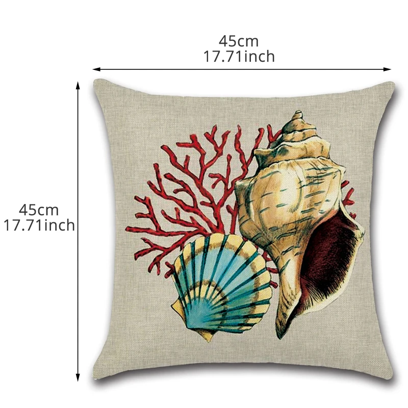 الكتان الأبيض المتوسط نمط سائد ديكور المنزل غطاء وسادة مربع الشكل مكتب سيارة أريكة الزخرفية المخدة