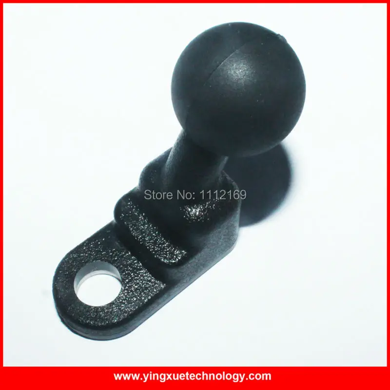 

Motorcycle Scooter Mirror Mount Base Rear View Base with 9mm Hole and 1 inch Ball