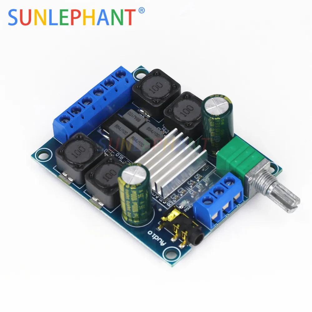 50 Вт x 2 TPA3116D2 двухканальный DC 4 5 27 в цифровой мощный аудио музыкальный динамик
