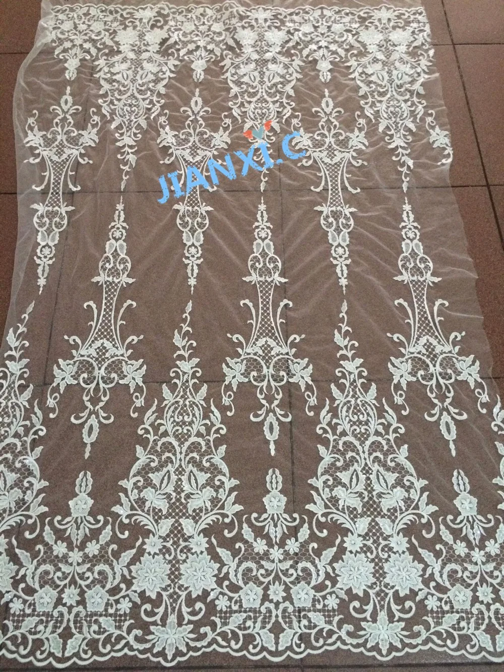 Горячие продажи jianxi. c-82806 французский чистая Кружево цена оптовой продажи Высокое качество Африканский тюль шнур Кружево с блестками