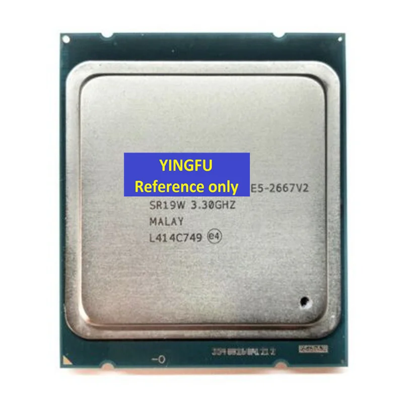 Процессор E5-2667V2 SR19W LGA2011 процессор 3 ГГц 8-Core 25 Мб Кэш 130 W E5 2667 V2 e5-2667V2 испытаны 100%