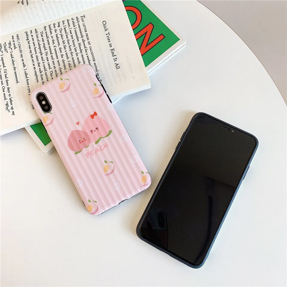 Чехол для мобильного телефона в фруктовом стиле чехлы Apple IPhone X XR XS MAX 6s 8 plus 6 7