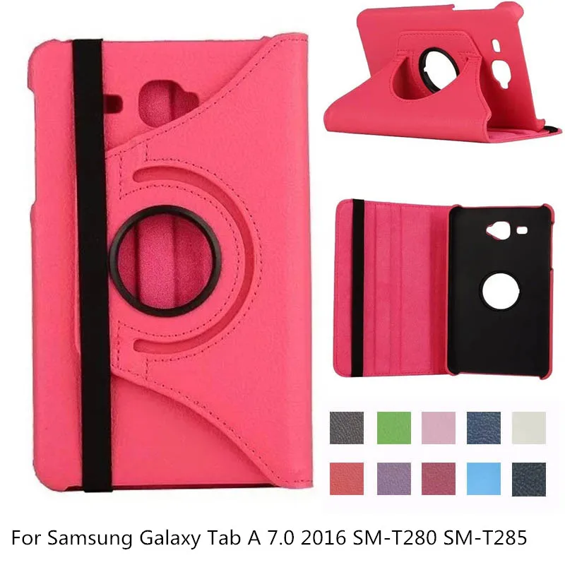 

For Samsung Galaxy Tab A6 7.0inch Case 360 Rotating Stand Cover for Samsung Galaxy Tab A 7.0 2016 SM-T280 SM-T285 Tablet Case