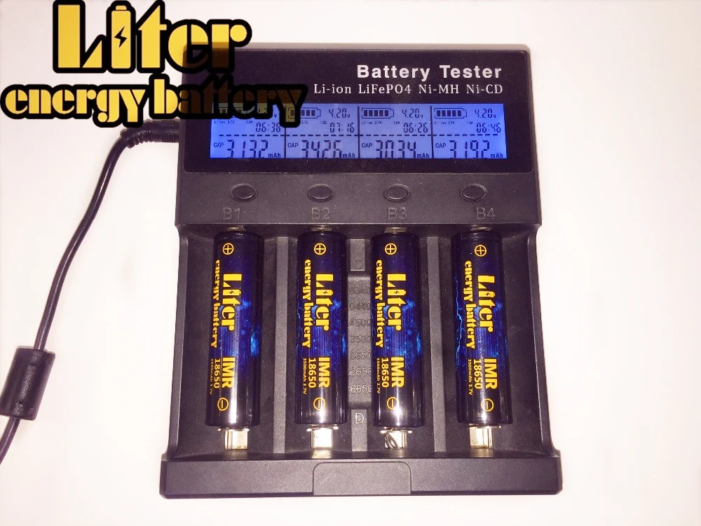 Литиевая батарея 100% оригинальный 3 шт IMR18650 3,7 V 3500 MAH 4.8A 18650 Перезаряжаемые использования батареи пальчиковые батарейки для фонарик