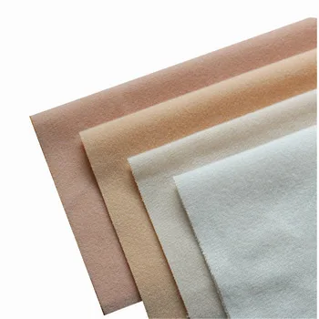 4 Colors DIY Doll Skin Fabric Fleece Velvet Fabrics Plush Fiber Cloth for Costura Sewing Stuff Toys  Knit Nap Telas Tissus
