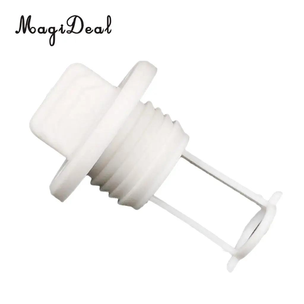 MagiDeal White Universal Drain Plug Thread Drain Plug Bung for Kayak Canoe Boat NEW