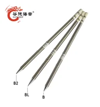 Gudhep T15-B BL B2 T12 Welding Tips for Hakko FX951 FM203 Soldering Rework Station FM2027 Handle