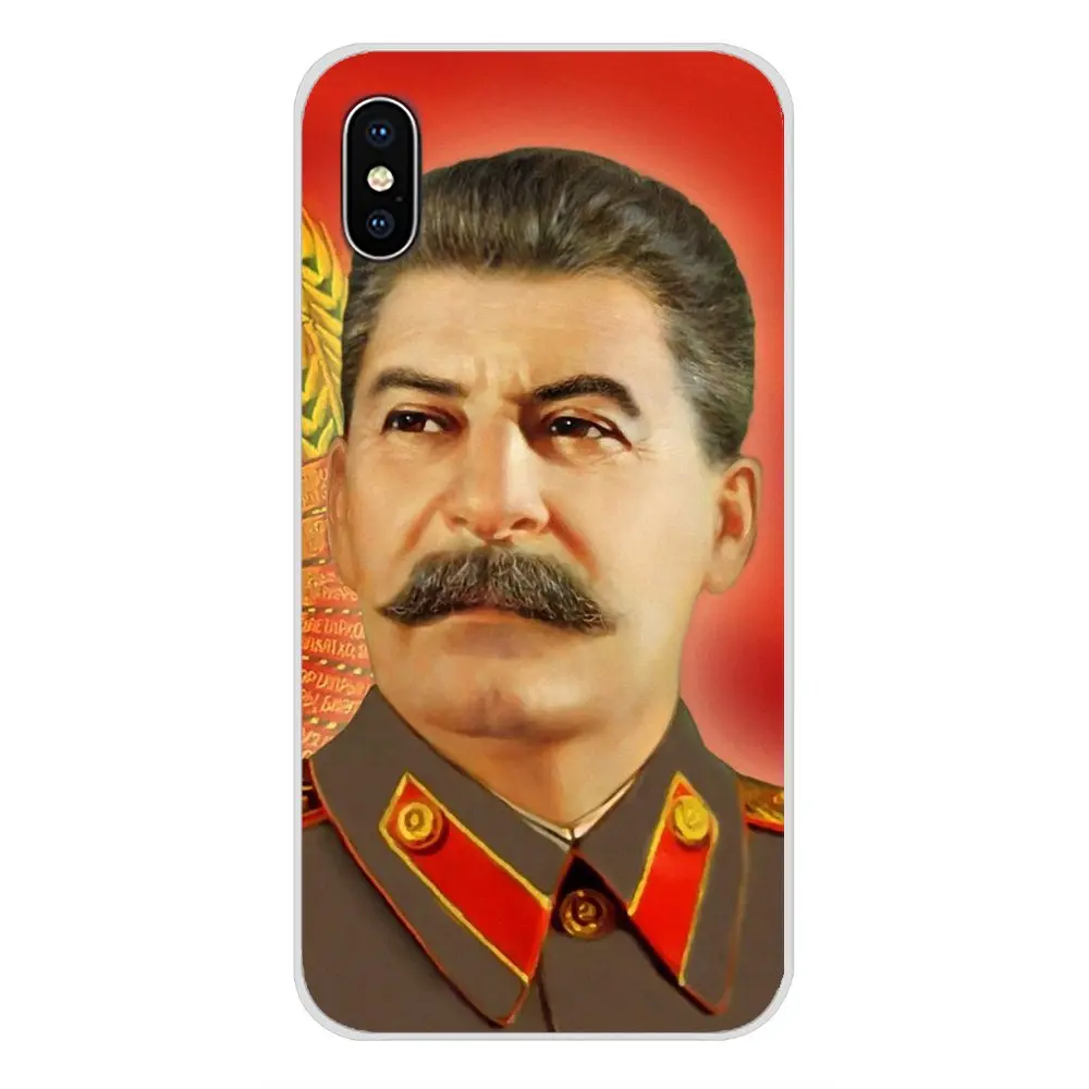 Винтажный русский Сталин СССР для Apple iPhone X XR XS MAX 4 4S 5 5S 5C SE 6 6 S 7 8 Plus ipod touch 5 6 силиконовый чехол для телефона - Цвет: images 11