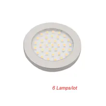 JUSHENG Led винный шкаф алюминиевая лампа 12 В маленькая под шкаф освещение поверхность светодиодные потолочные лампы 3 Вт 6 шт./партия