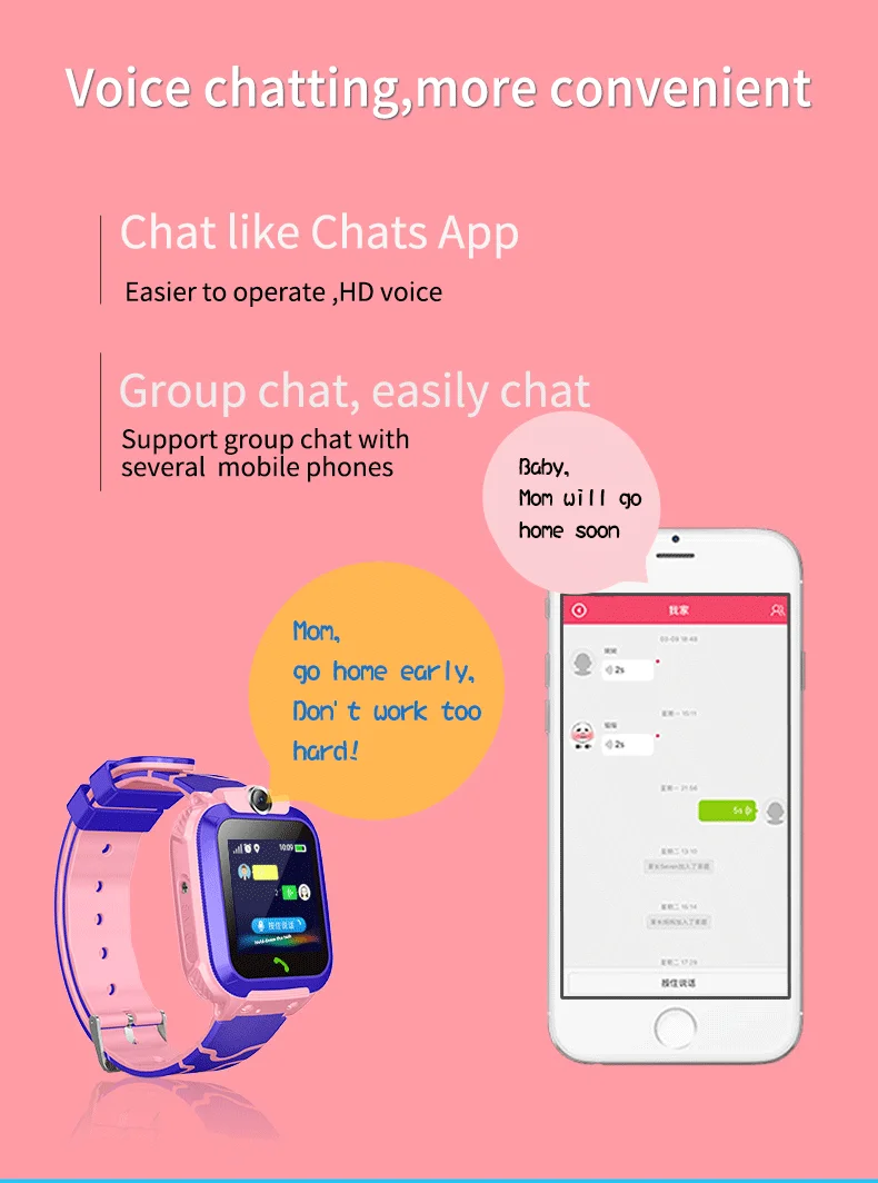 Children GPS Tracker Watch Multifunction Digital Wristwatch Camera Waterproof IOS Android Kids Smart Clock Gift TD27 Q12