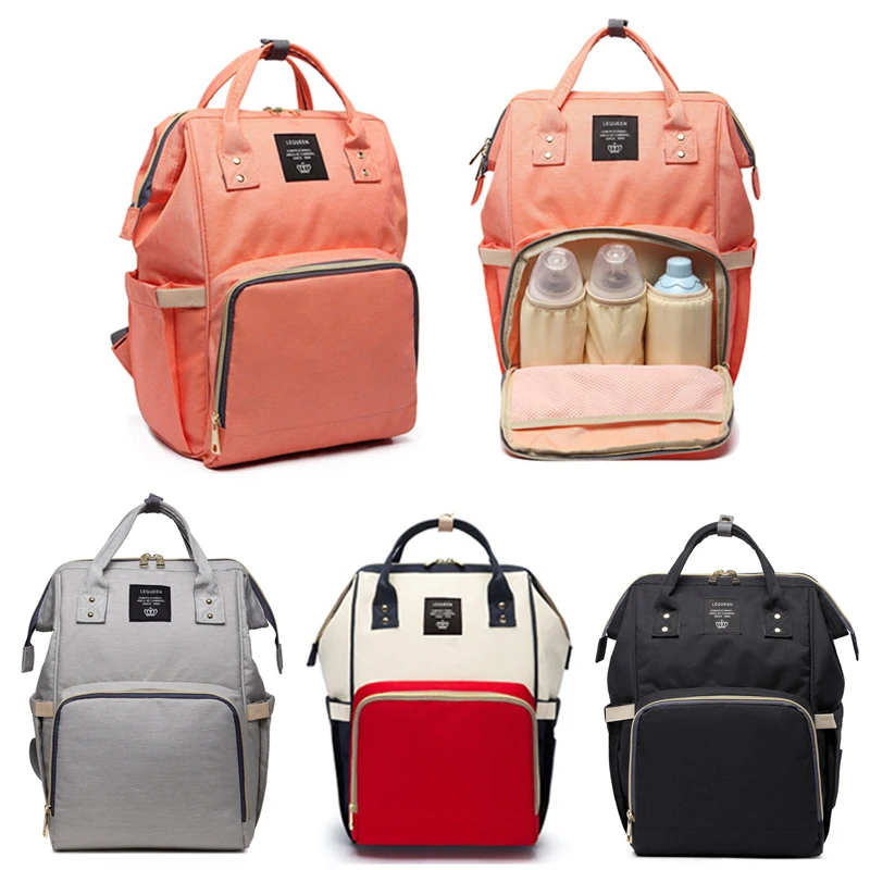 Fashion Brand Large Capacity Baby Bag Travel Backpack Designer Nursing Bag for Baby Mom Backpack Women Carry Care Bags