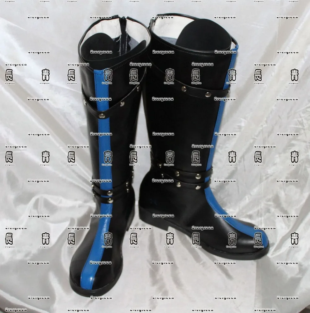 

Uta No Prince-sama Kurusu Syo Black Long Cosplay Shoes Boots C006