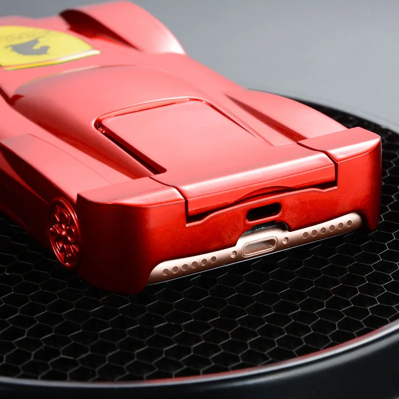 Модные крутые Роскошные 3D спортивные Чехлы Ferrari для автомобильных телефонов iphone X