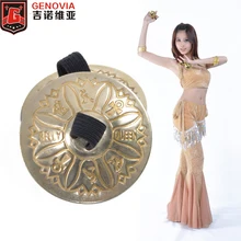 2 пары(4 шт) танец живота зерна шаблон чистой меди тарелки пальчиковые ЗИЛИ